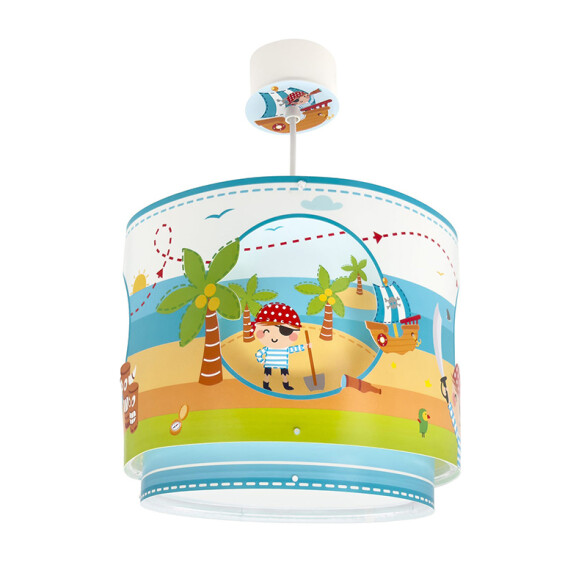 Lámpara colgante infantil E27 PIRATE ISLAND DA0222