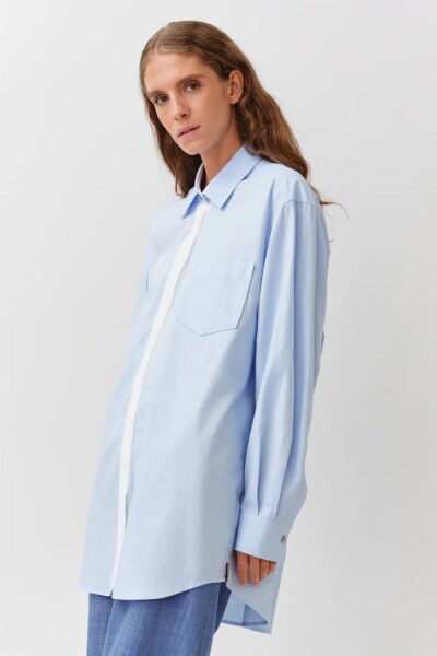 CAMISA CAMELA Celeste
