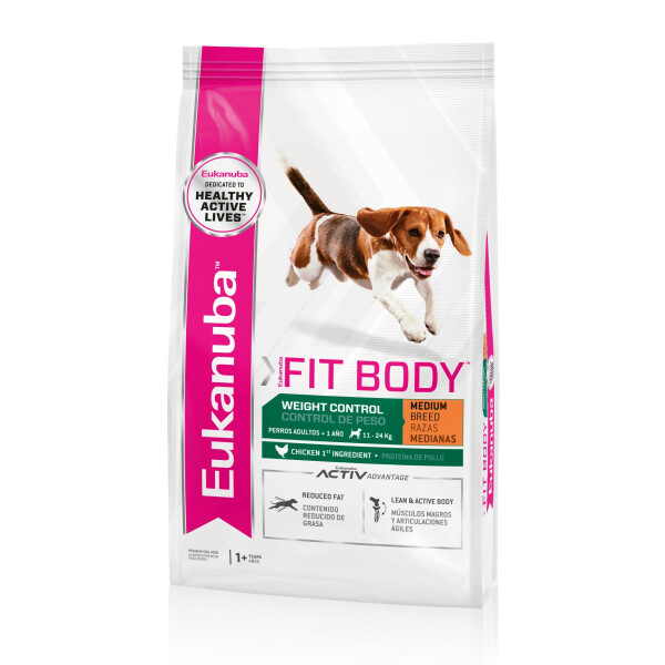 EUKANUBA FIT BODY MEDIUM 3 KG EUKANUBA FIT BODY MEDIUM 3 KG