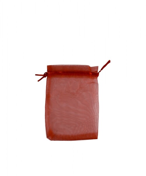 Bolsa organza 9x15 cm. ROJO
