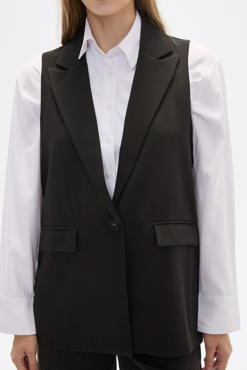 Chaleco Etiquett Negro