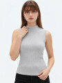 Remera Curea Gris Melange Medio