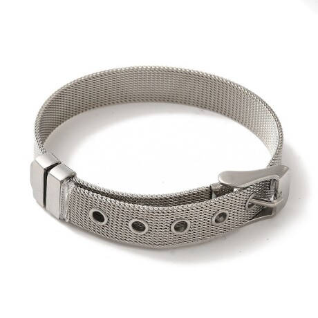 Pulsera MORIANA en acero plateado Pulsera MORIANA en acero plateado