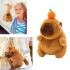 Capibara Peluche Colgante Con Movimiento Juguete Llavero Ax® Variante Capibara
