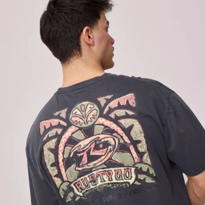 Remera MUNKE Rusty Gris