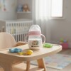 Vaso KIKKABOO 6m+ boquilla silicona rosa