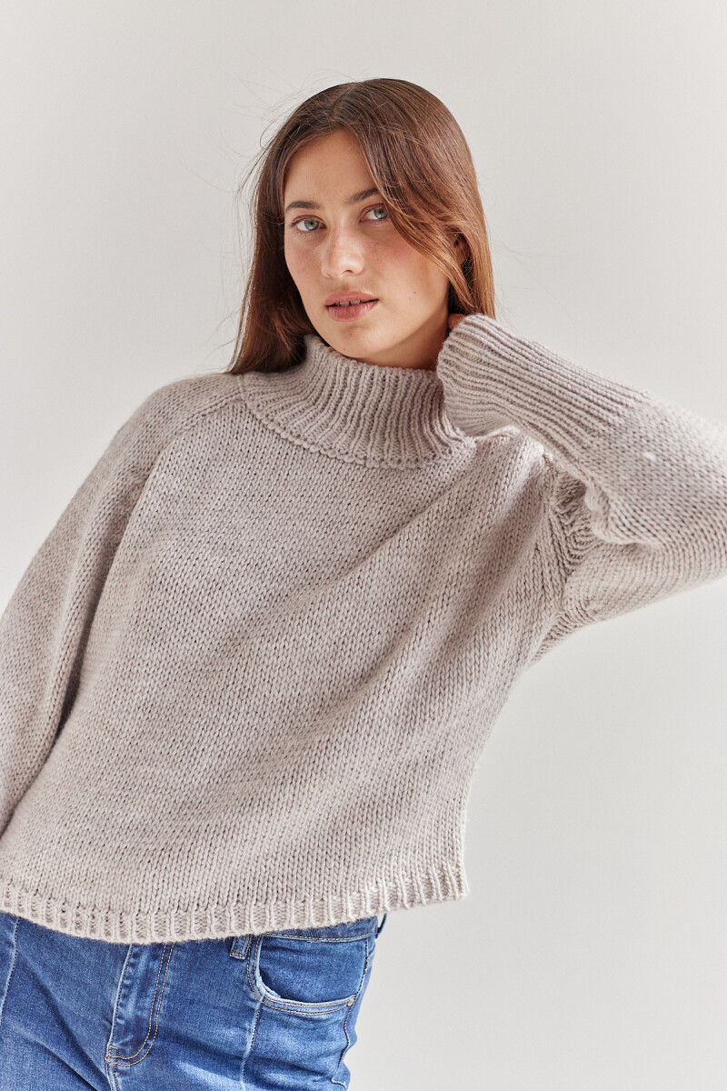 Sweater Isolina Beige/Vison