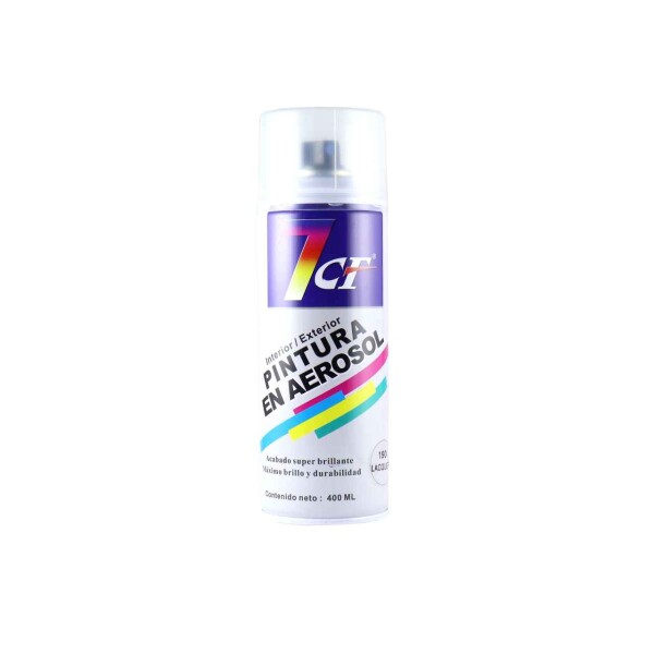 LACA TRANSPARENTE EN AEROSOL 400 ml 7CF 190 LACQUER Laca Transparente En Aerosol 400 Ml 7cf 190 Lacquer