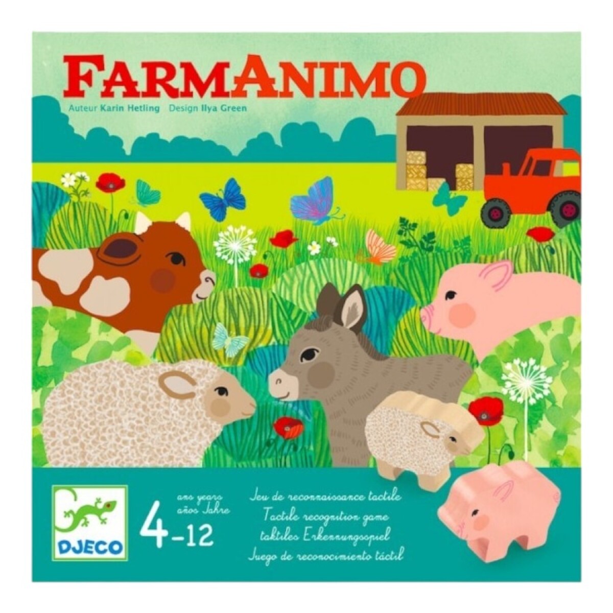 Juego Infantil de Cooperación Farmanimo Djeco 