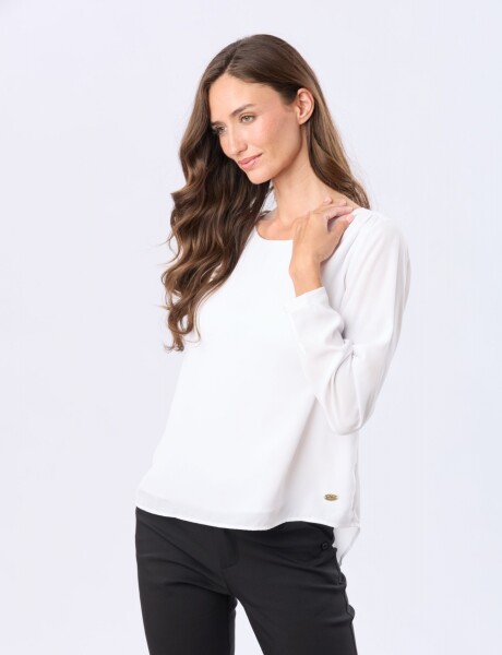 BLUSA LISA Blanco