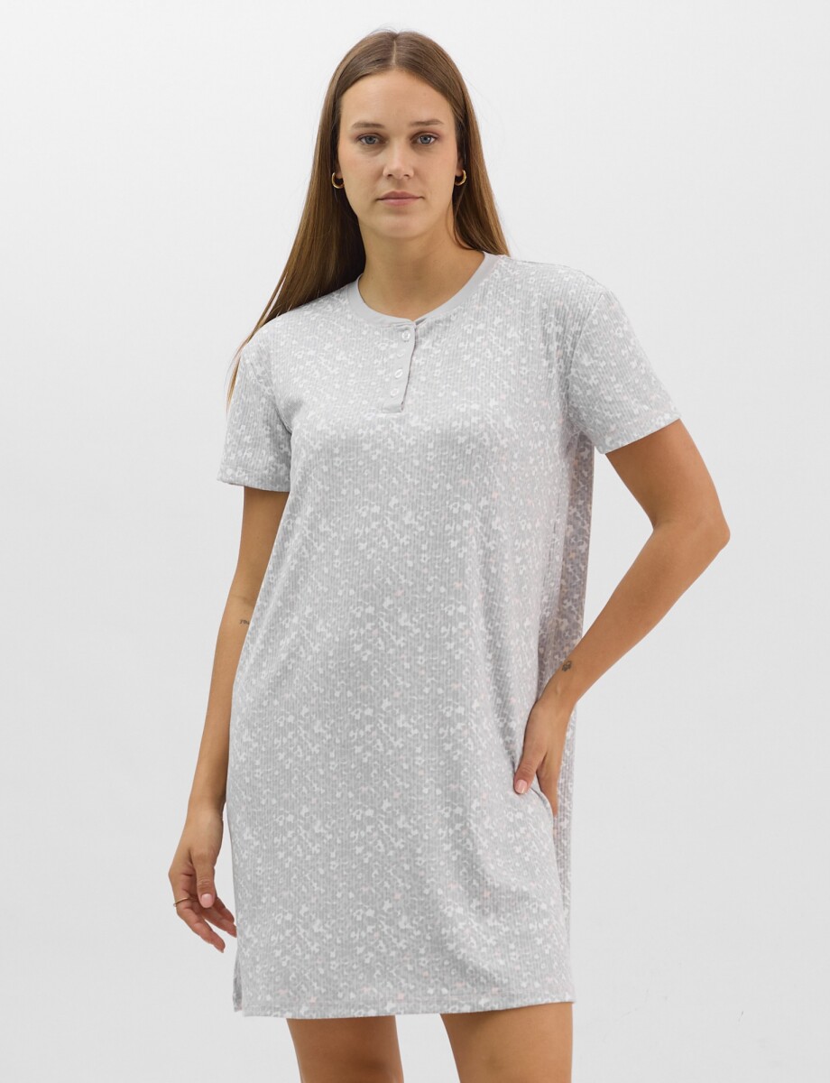 Camisón Comfy - Gris/multi 