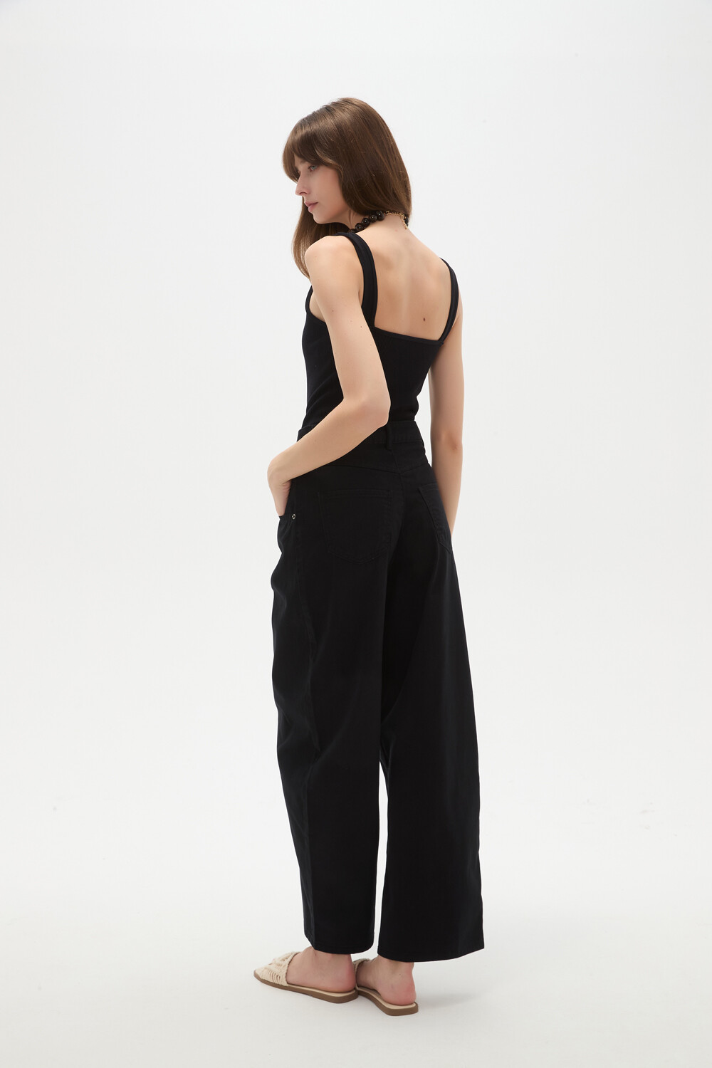 Pantalon Grava Negro