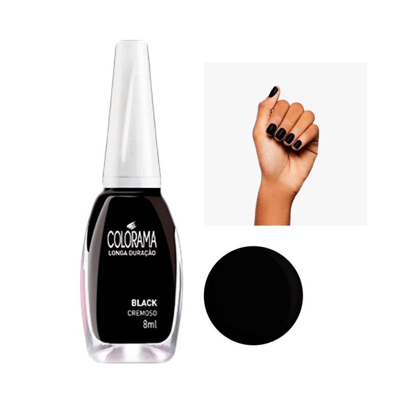 Esmalte Colorama Black 1 U Esmalte Colorama Black 1 U