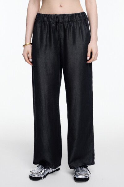 PANTALON LYOCELL Negro