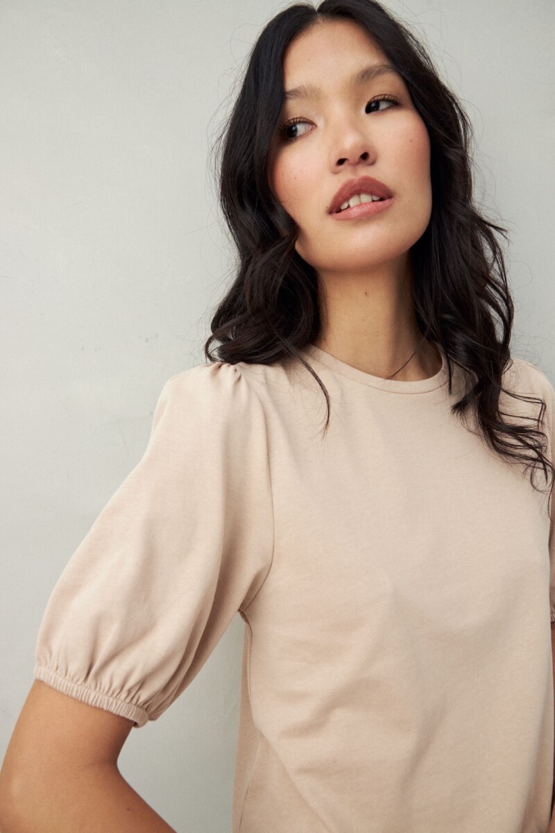 REMERA VELORA Beige