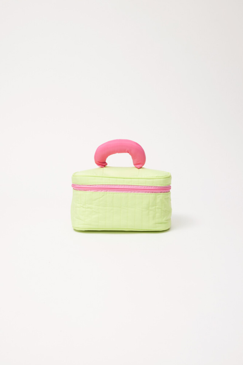 Necessaire - Amarillo Y Fucsia 