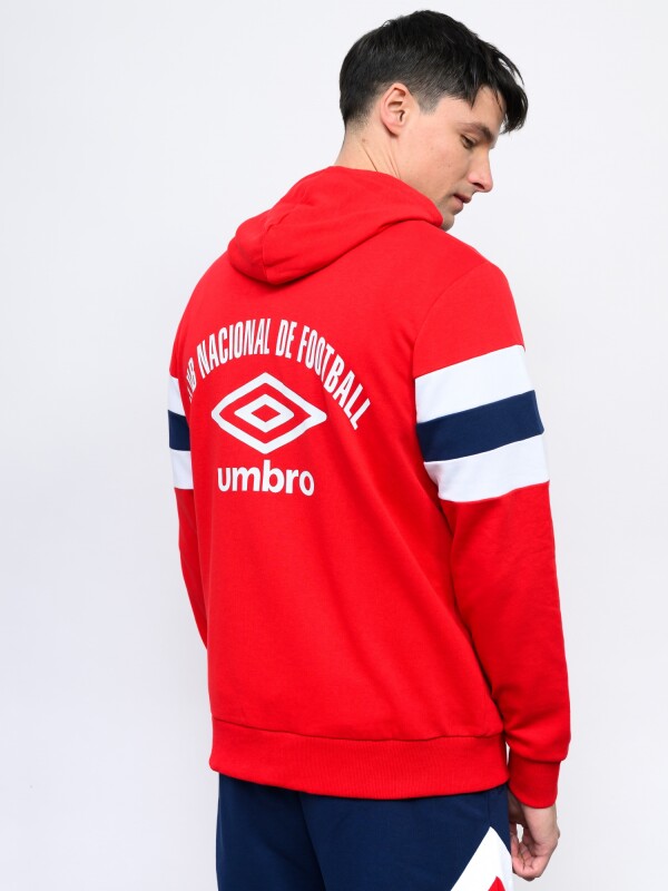 CAMPERA CREW Nacional Hombre Rojo, Azul Marino, Blanco