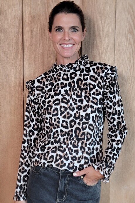 Polera Marina Animal Print