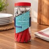 Piemonte Set cubiertos 24 pzas Rojo Pote Piemonte Set cubiertos 24 pzas Rojo Pote