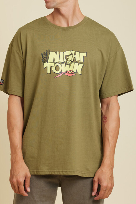 T-SHIRT FUNGI RUSTY Oliva