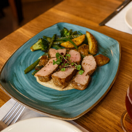 Bandeja de Porcelana Azul 36 x 25 cm Bandeja de Porcelana Azul 36 x 25 cm