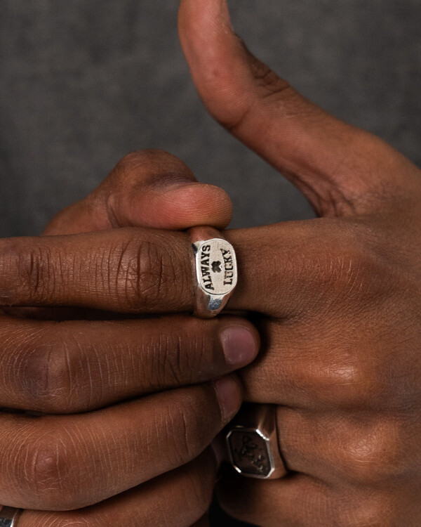 TwoJeys Anillo Always Lucky Signet Plata TwoJeys Anillo Always Lucky Signet Plata