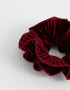 Skunzies Classic Maxi Scrunchie De Velvet - Rojo Burdeaux