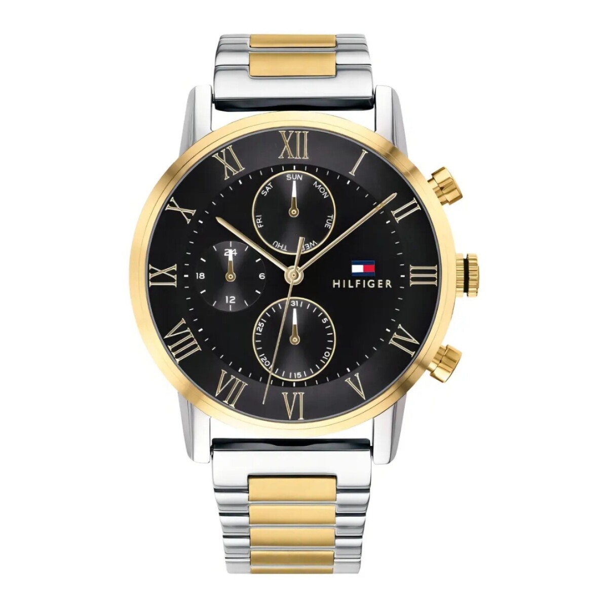 Reloj Tommy Hilfiger 1791539 para hombre con correa de acero - Negro 