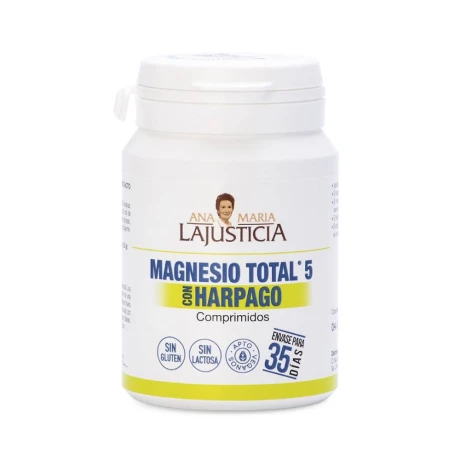 Magnesio Total 5 Con Harpago Ana Maria Lajusticia 70 Comprimidos Magnesio Total 5 Con Harpago Ana Maria Lajusticia 70 Comprimidos