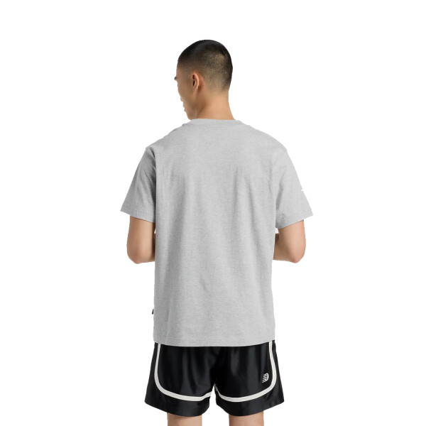 FITNESS CENTER T-SHIRT - NEW BALANCE GRIS