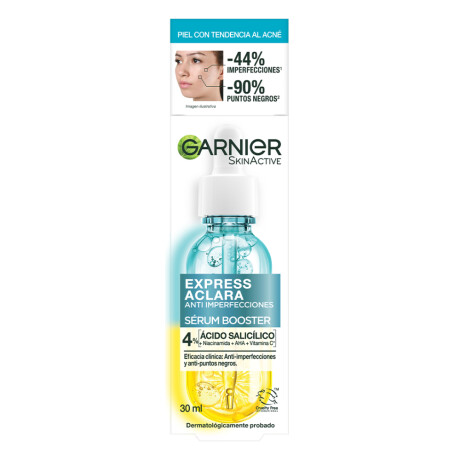Serúm Garnier Express Aclara Anti Acné 30ml Serúm Garnier Express Aclara Anti Acné 30ml