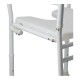 Silla Para Aducha Plegable Altura Ajustable Brazos Respaldo Sin Color