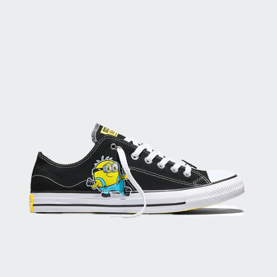 Championes Converse Minions Chuck Taylor All Star Negro