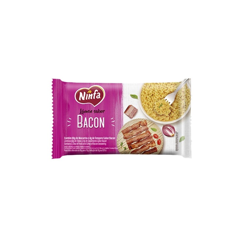 RAMEN NINFA BACON 85G Ramen Ninfa Bacon 85g