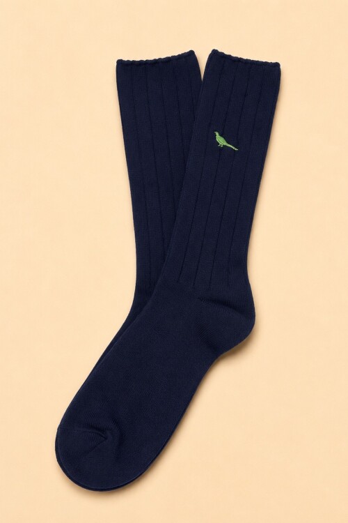 Medias Sport Algodón Azul