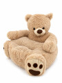 ALMOHADON DE PELUCHE MARRON