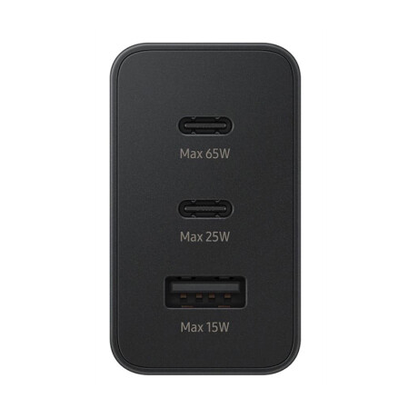 Cargador Original Samsung 65W USB-C x2 y USB x1 Cargador Original Samsung 65W USB-C x2 y USB x1