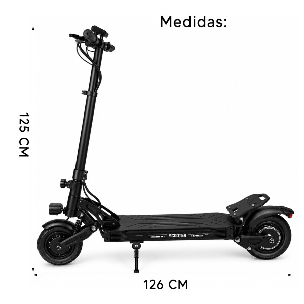 Monopatín Eléctrico Rp511max 11" 1200w 50km/h 150kg MONOPATIN ELECTRICO RP511MAX 11