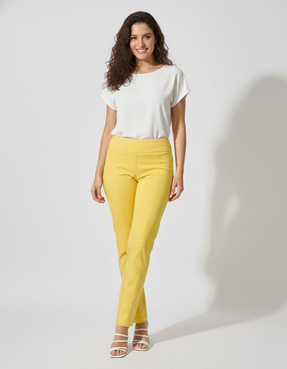 Pantalon Modelador - Amarillo 