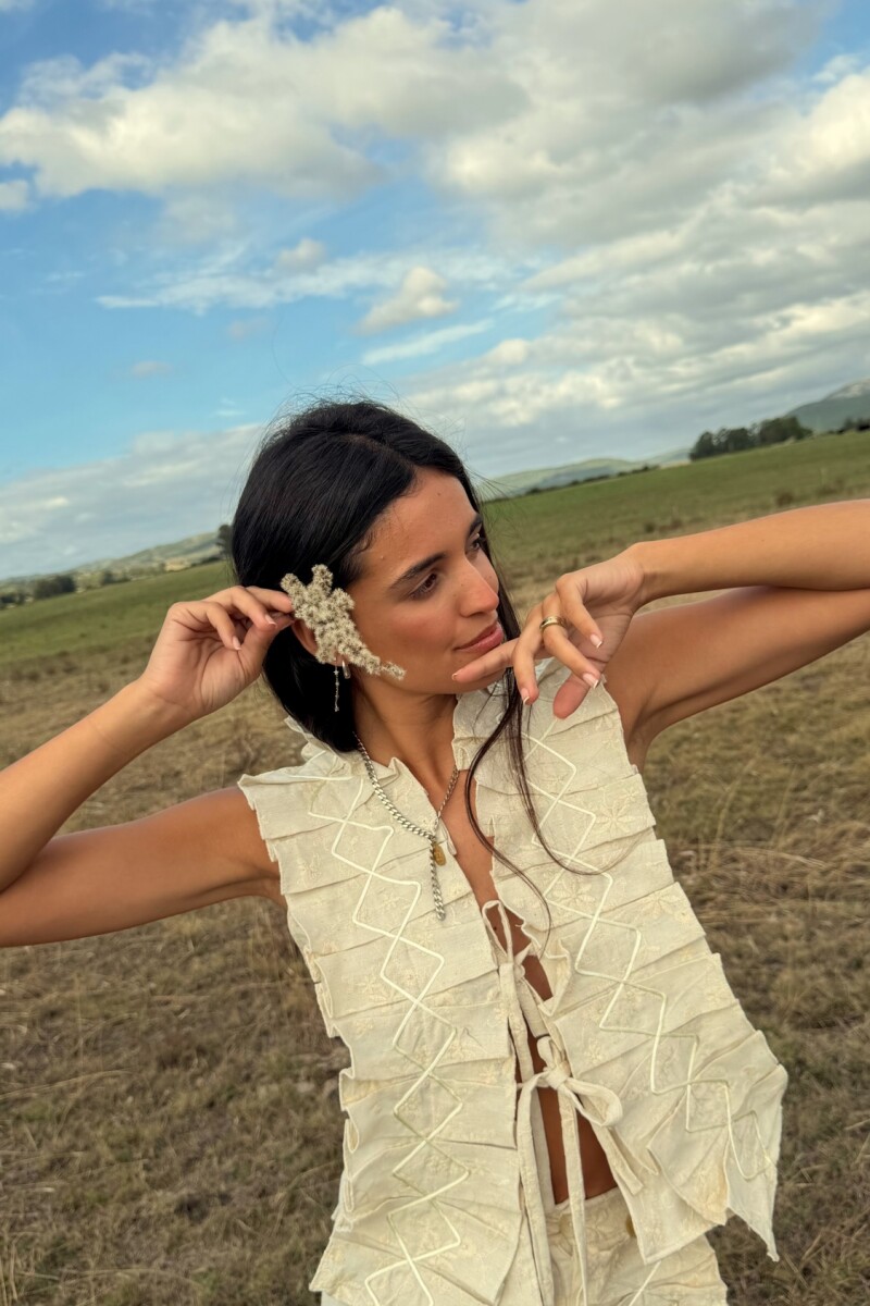 Dancing Queen top Crudo