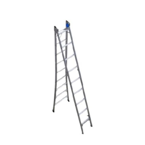 ESCALERA CONVETIBLE DOBLE DE ALUMINIO DE 10 PELDAÑOS 2,84/4,82M ESCALERA CONVETIBLE DOBLE DE ALUMINIO DE 10 PELDAÑOS 2,84/4,82M