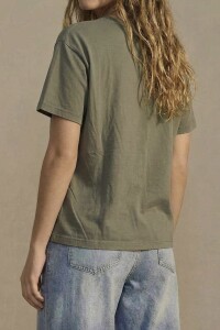 Remera Algodón Lavado Safari