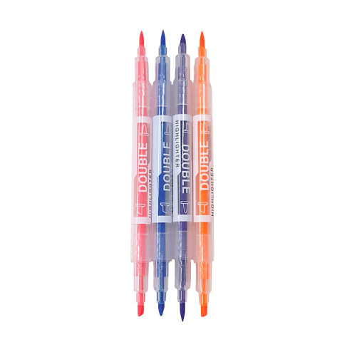 Marcadores colores brillantes x4 unidades Marcadores Colores Brillantes X4 Unidades