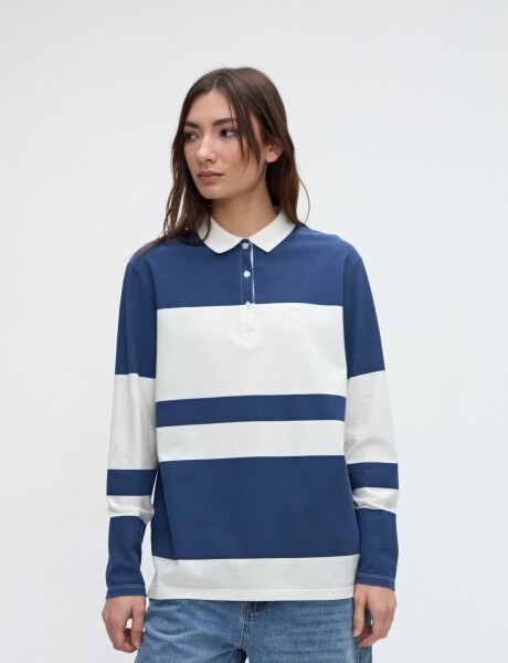 Remera polo Naia Indigo
