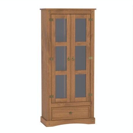 Cristalero Aparador Lumax Armario 2 puertas 1 cajón Cristalero Aparador Lumax Armario 2 puertas 1 cajón