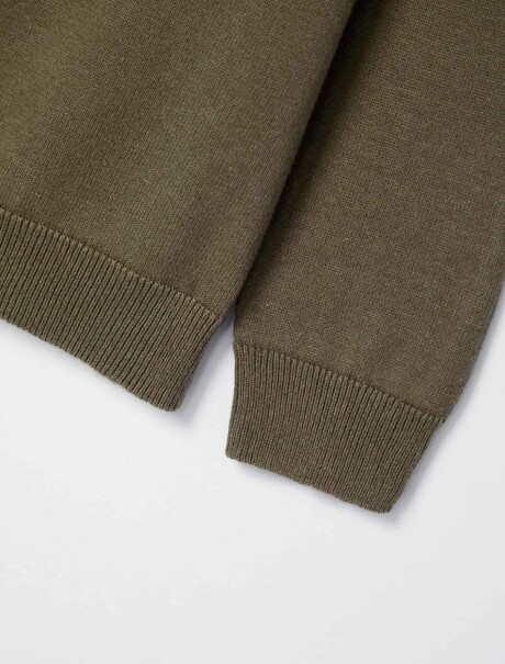 BUZO INFANTIL CON ESTAMPA VERDE