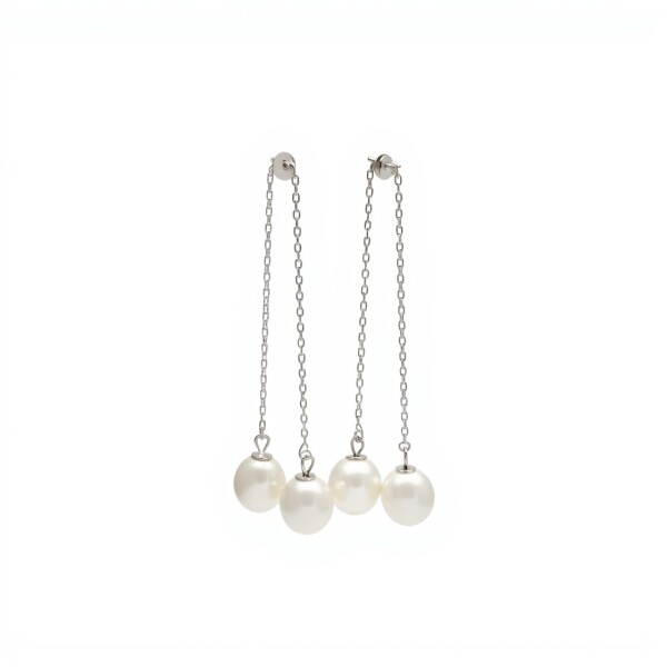 Caravanas Colgante Perlas-Plata 925-Con Perla-CA3214 conperla
