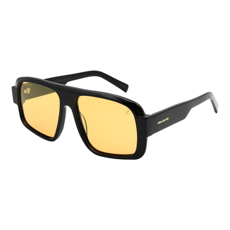 Lentes de Sol Chilli Beans Seattle Negro - Amarillo