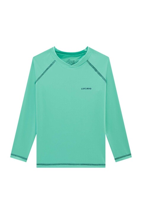 Camiseta Con Protección UV50+ Verde Camiseta Con Protección UV50+ Verde