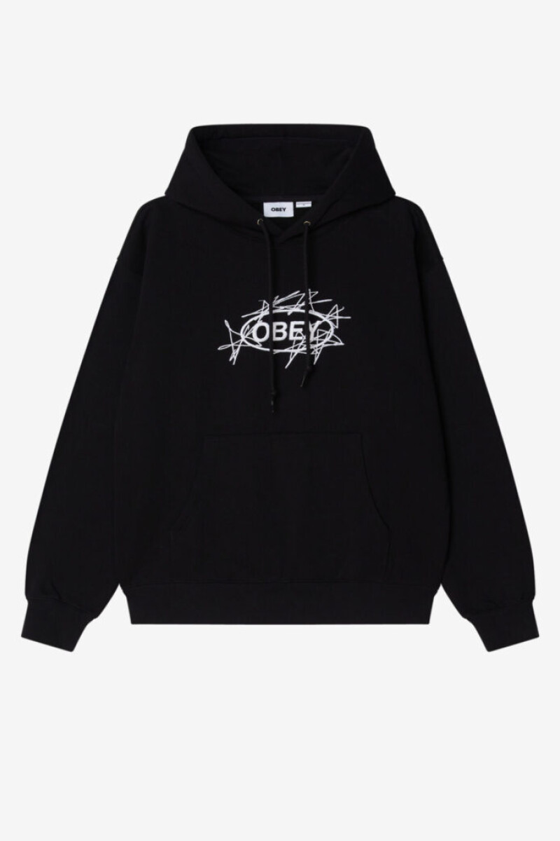 OBEY STARS HOOD Negro
